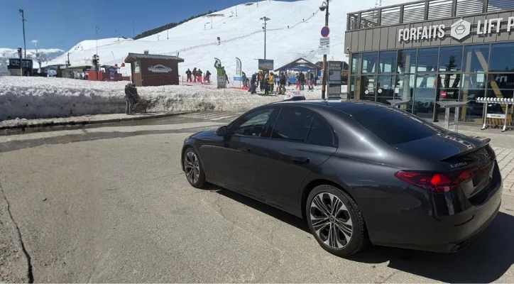 transfert en station de ski depuis gare lyon en vehicule taxi